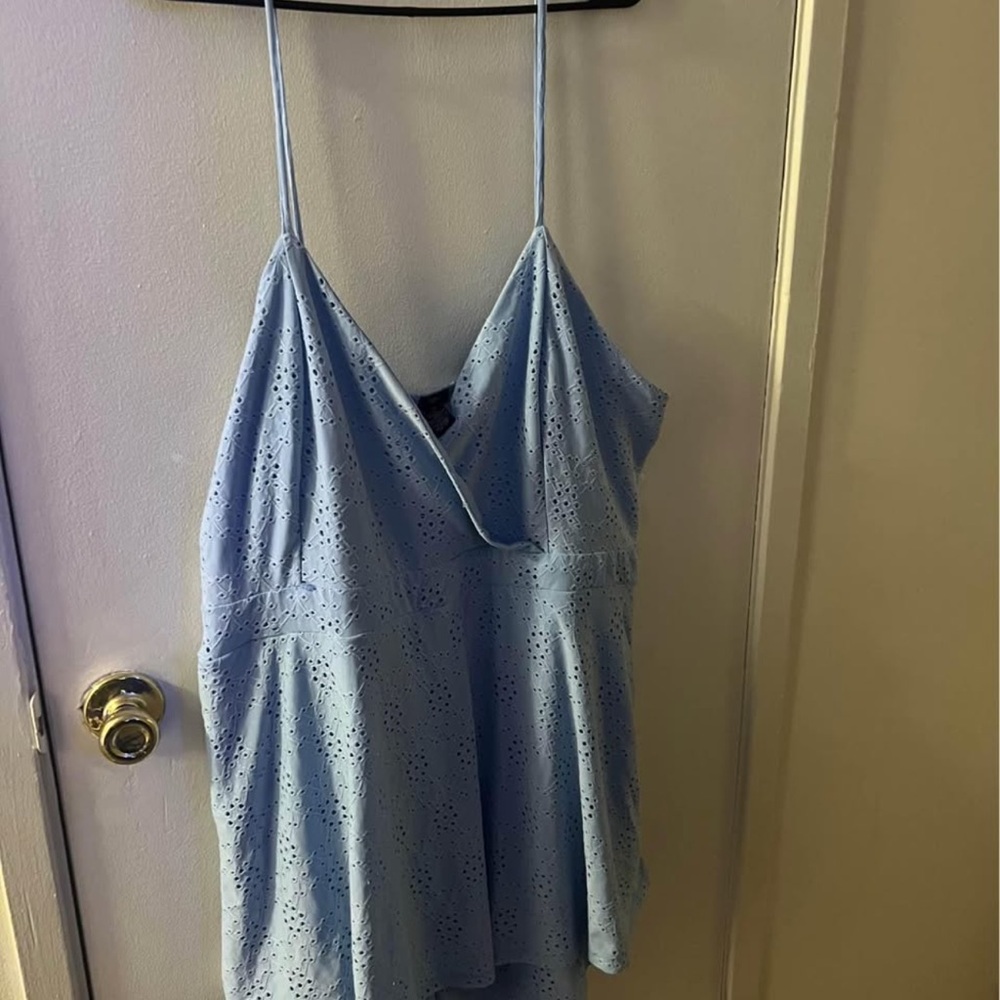 Light Blue dressy romper